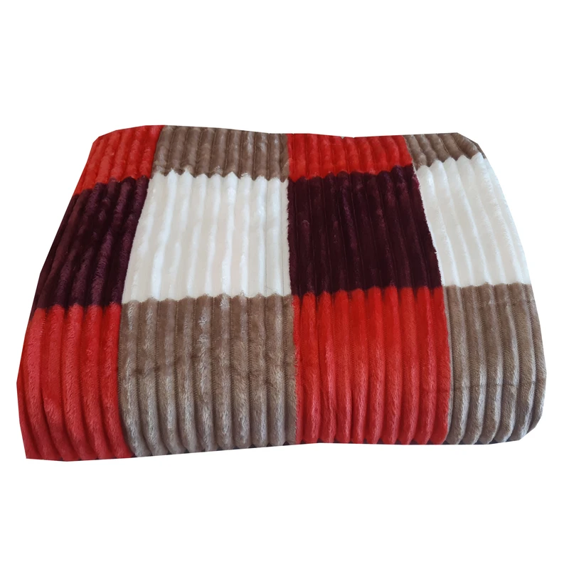 پتو مسافرتی مدل پلیسه کد 5 سایز 200x230 سانتی متر