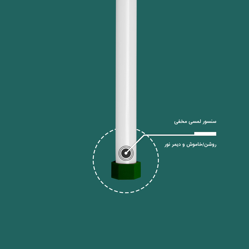 باتوم لایت سبز چیکولایت مدل M50 Green-D