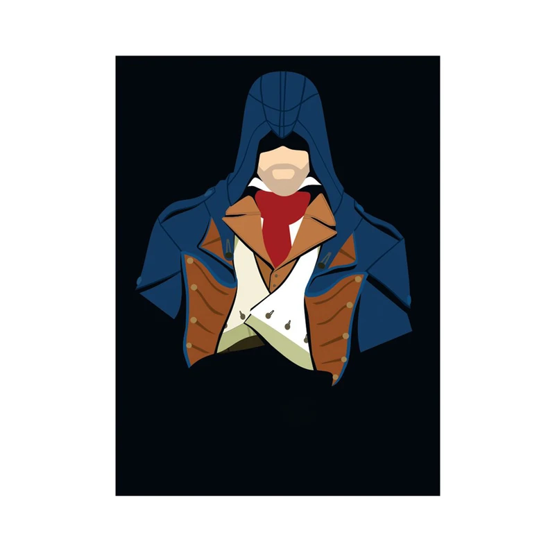 استیکر لپ تاپ و موبایل مدل بازی طرح اساسین کرید Assassin's Creed کد 3302