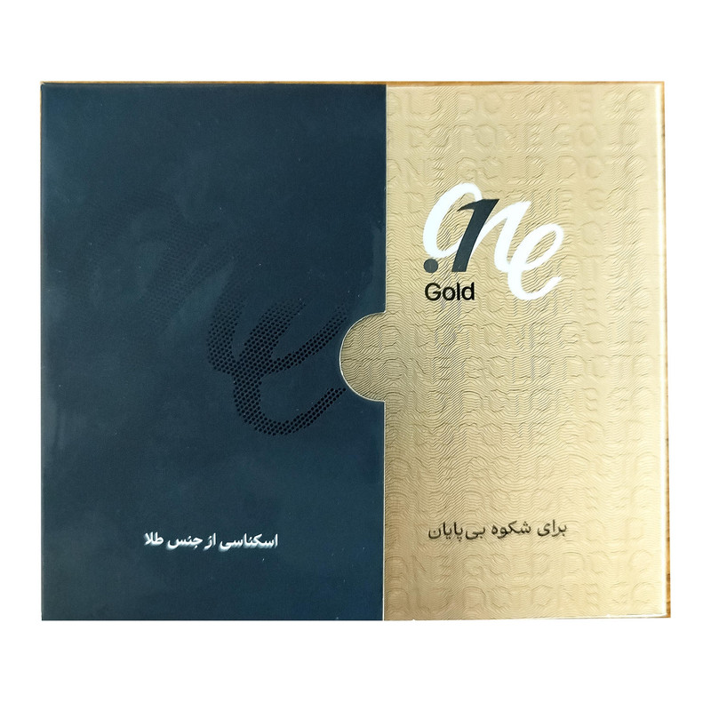 شمش طلا 999.9 عیار دات وان گلد کد 1 - 3