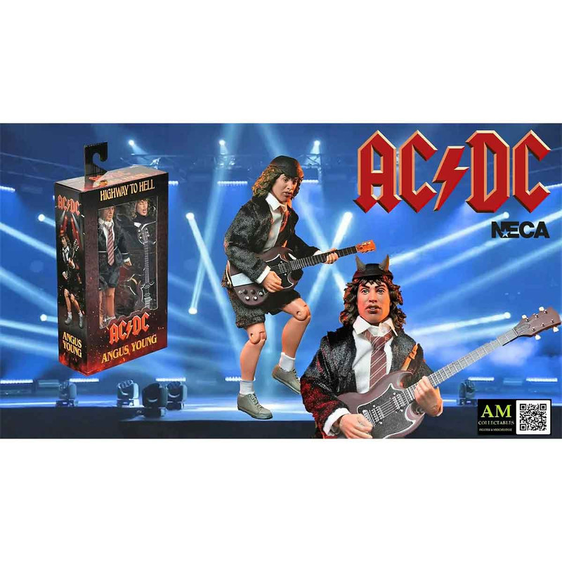 اکشن فیگور نکا مدل انگس یانگ Angus Young سری گروه AC/DC
