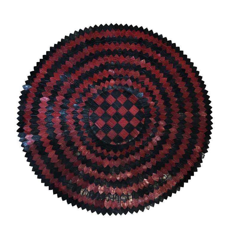 فرش پوست مدل فرش چرم آدوا کد ۰۱ فرش پوست مدل فرش چرم آدوا کد ۰۱