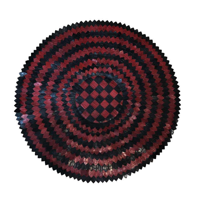 فرش پوست مدل فرش چرم آدوا کد ۰۱ فرش پوست مدل فرش چرم آدوا کد ۰۱