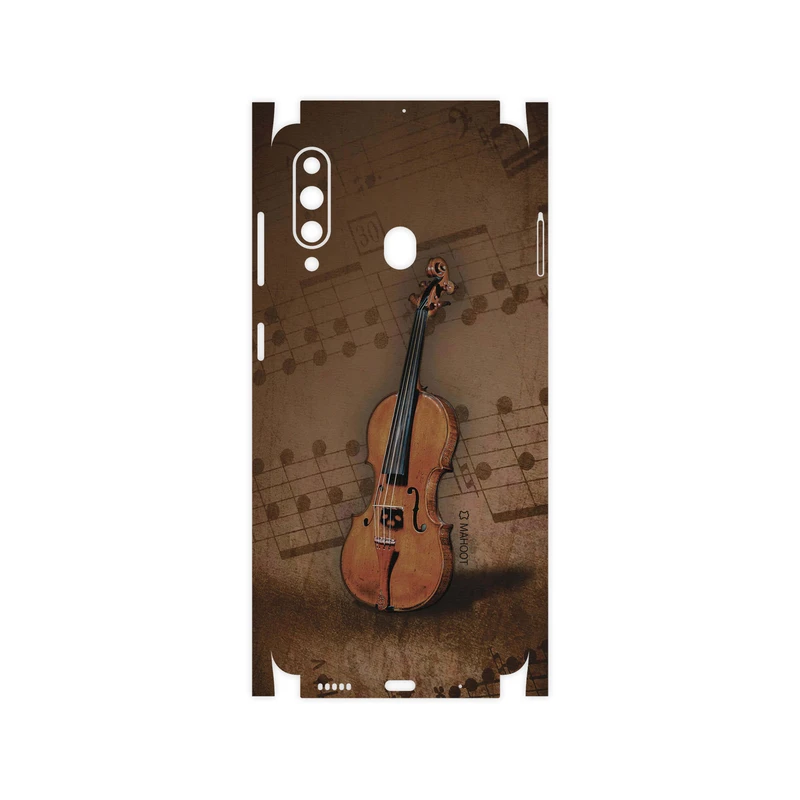 برچسب پوششی ماهوت مدل Violin-Instrument-FullSkin مناسب برای گوشی موبایل سامسونگ Galaxy A60
