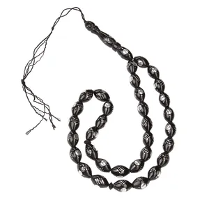 تسبیح بازرگانی میلادی مدل کشکول نقطه کوبی کد T_361