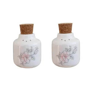 نمک وفلفل پاش مدل flower کد 30 مجموعه دو عددی