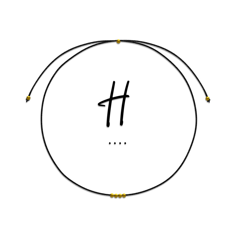 دستبند ماهوت مدل مورس طرح ه