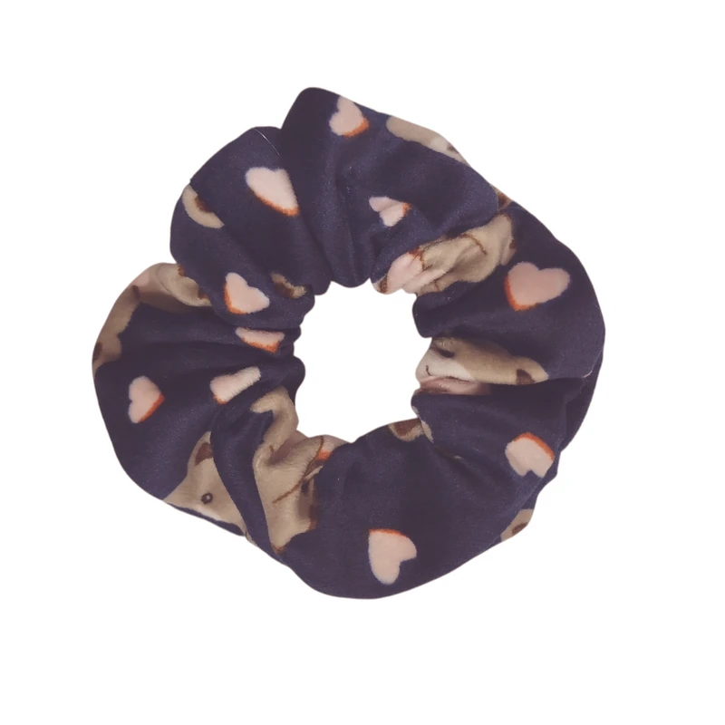 کش مو زنانه مدل مخمل عروسکی کد 04