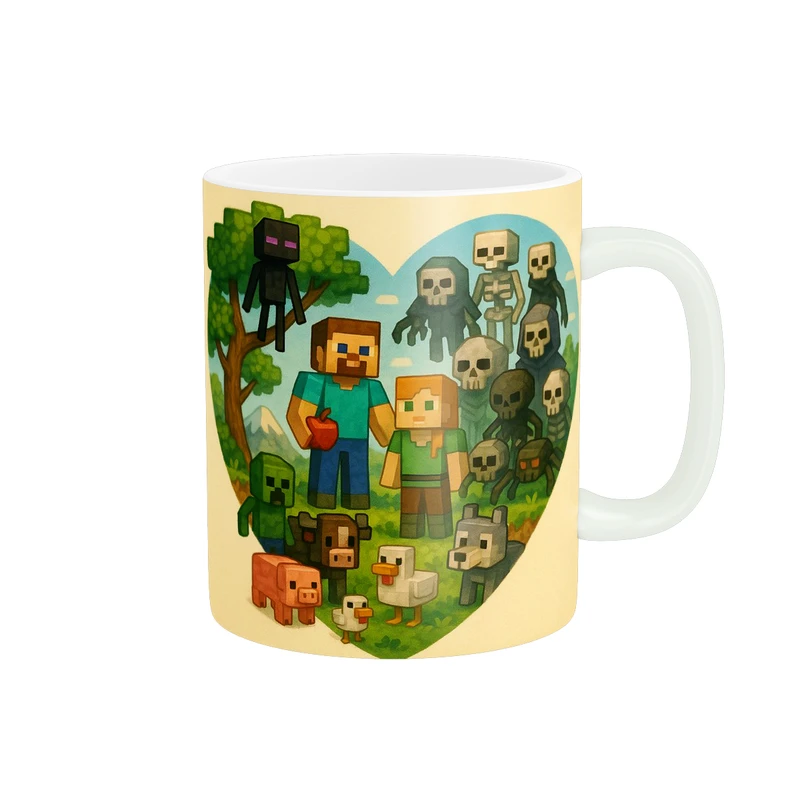 ماگ پاد آفرین مدل فانتزی طرح گیم بازی ماینکرافت کد p11906