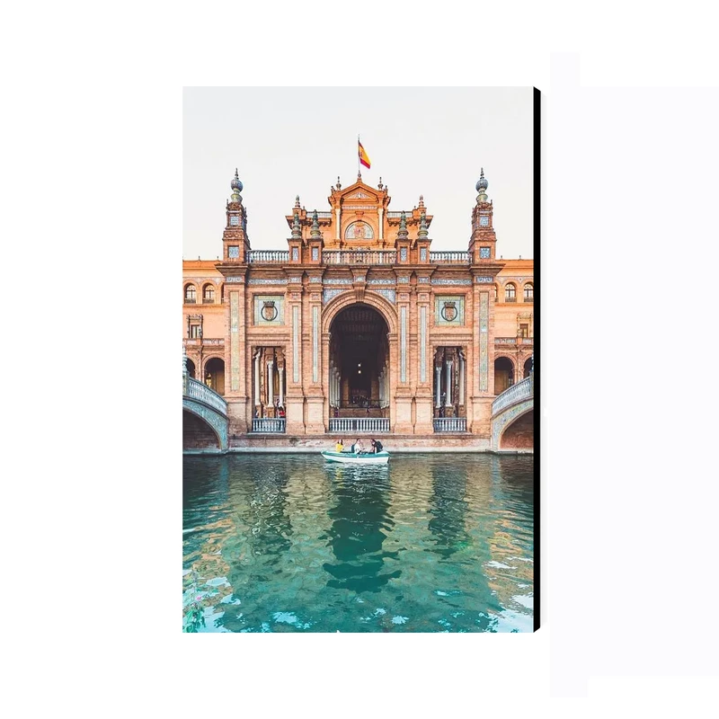 تابلو شاسی عرش طرح گردشگری اسپانیا مدل پلازا د اسپانا کد As6427