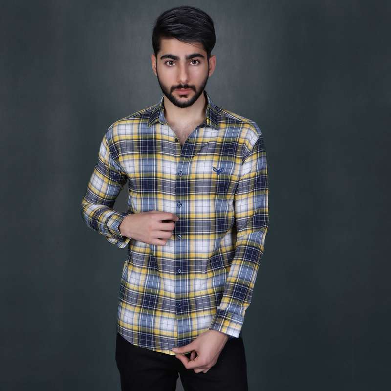پیراهن آستین بلند مردانه پیکی پوش مدل M02530