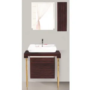 ست کابینت و روشویی بومرنگ مدل گراویتی به همراه آینه و باکس