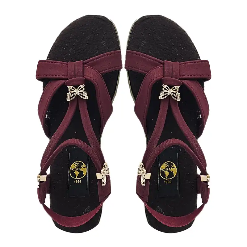 صندل زنانه سیی مدل رومی کد 1966.3