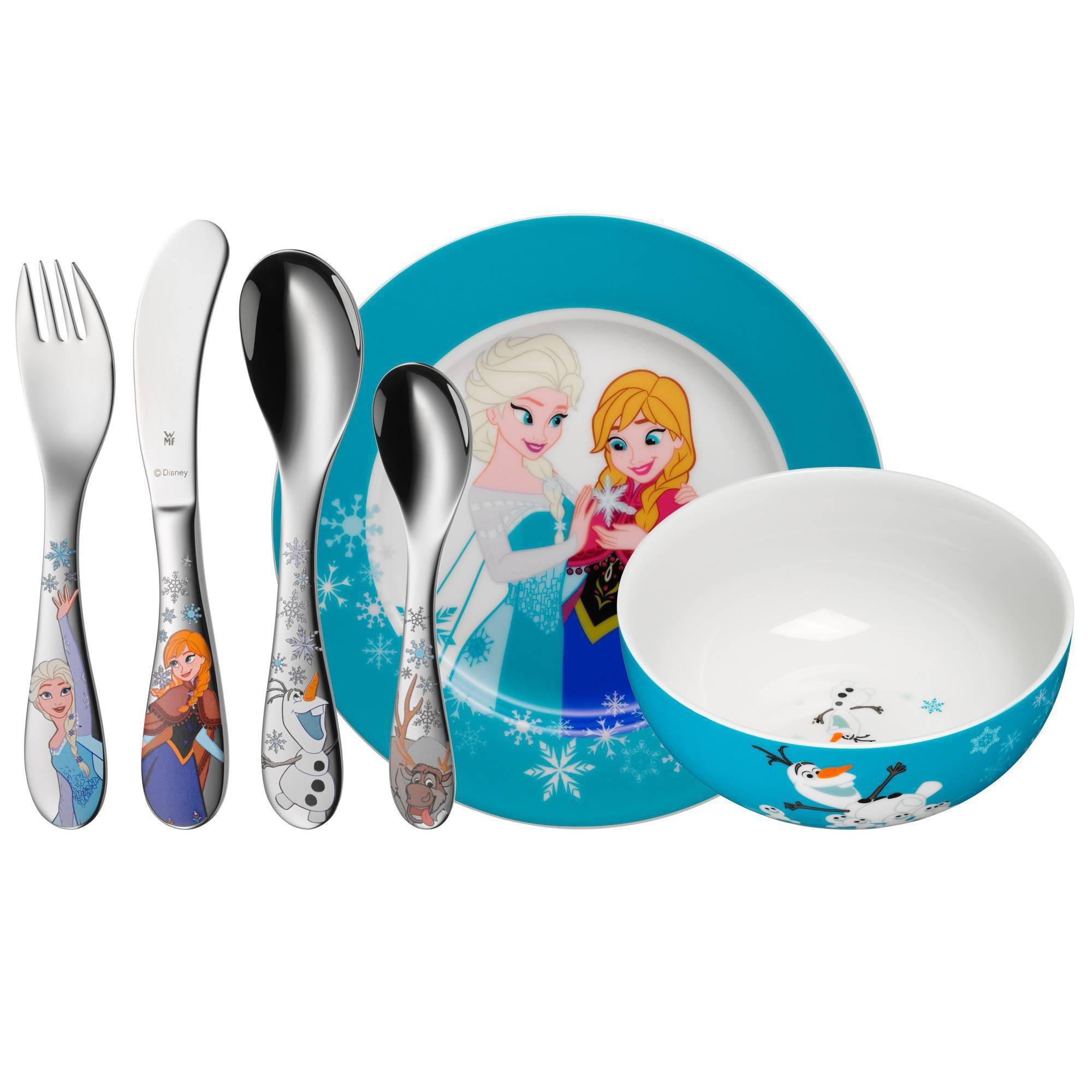 سرویس غذاخوری 6 پارچه کودک دبلیو ام اف طرح FROZEN