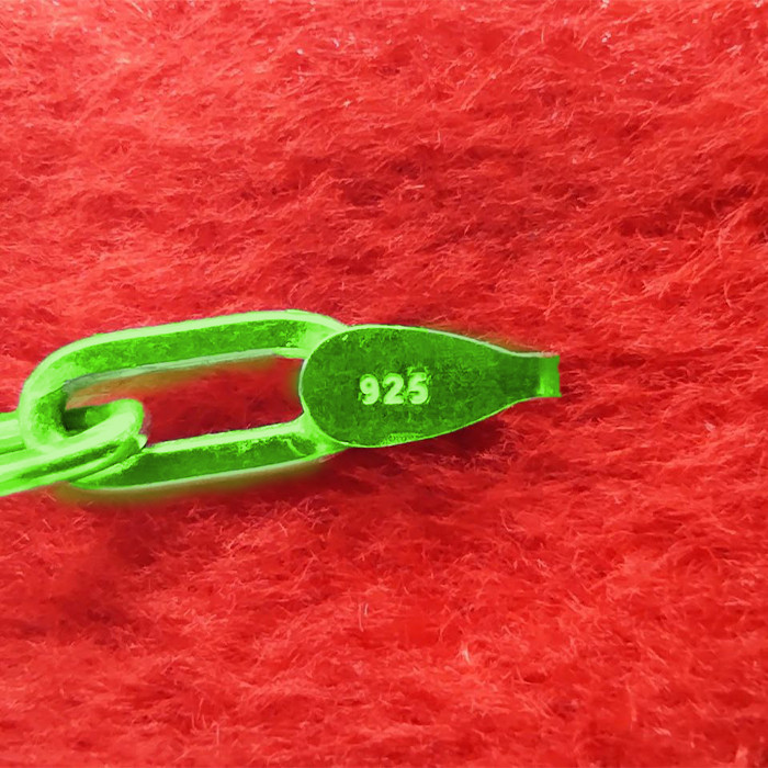 زنجیر نقره زنانه سلین کالا مدل فیگارو کد W3.5 - T50