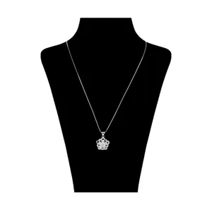 گردنبند نقره زنانه شهر جواهر مدل SJ-HN001