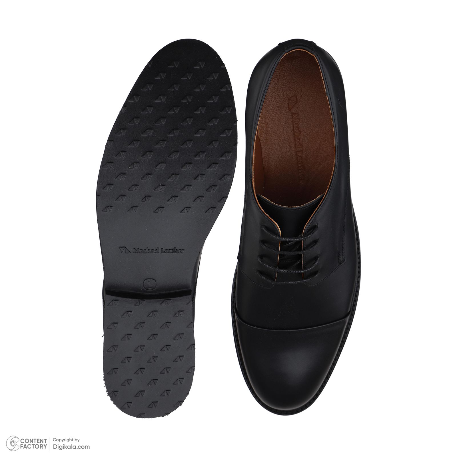 کفش مردانه چرم مشهد مدل J6209-001 -  - 4