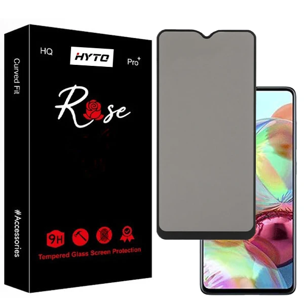 محافظ صفحه نمایش حریم شخصی هیتو مدل Rose Veil مناسب برای گوشی موبایل سامسونگ Galaxy a71