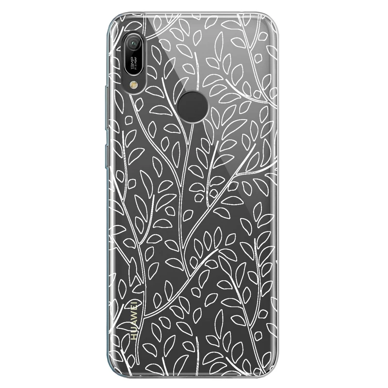 کاور مگافون طرح برگ مدل C45-W مناسب برای گوشی موبایل هوآوی Y6 2019 / Y6S 2019 / Y6 Prime 2019