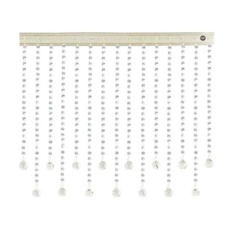 پرده آویز آریا کریستال مدل کوتاه و بلند سایز 75x30 سانتی متر