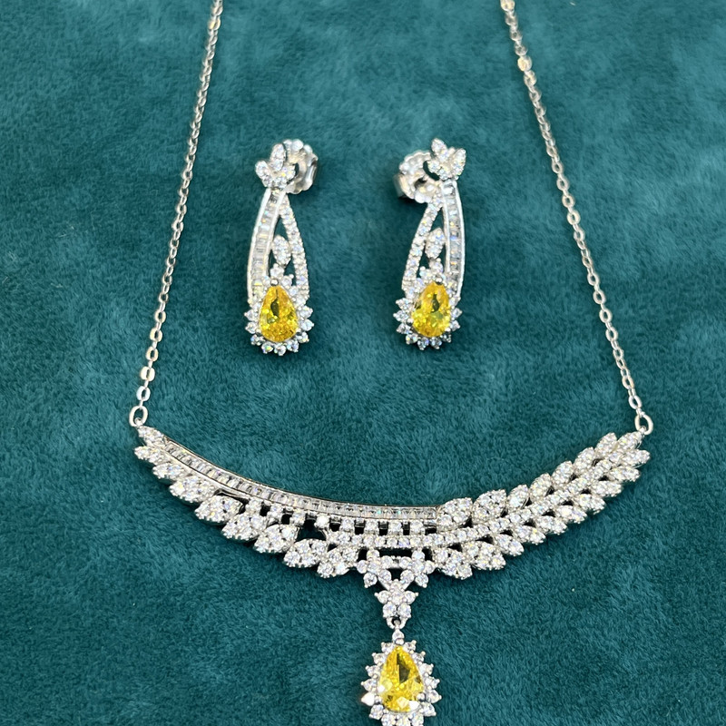 نیم ست نقره زنانه مدل 3345