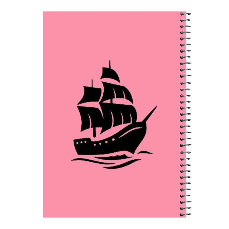 دفتر مشق 80 برگ اس جی مدل کشتی کد۱   