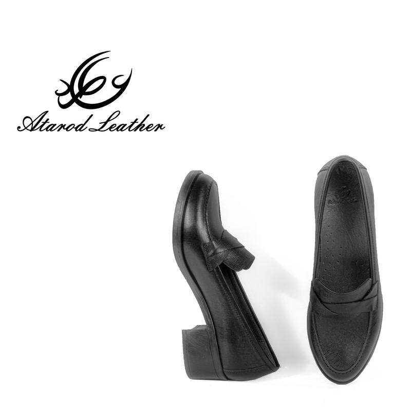 کفش زنانه چرم عطارد مدل چرم طبیعی کد SH209