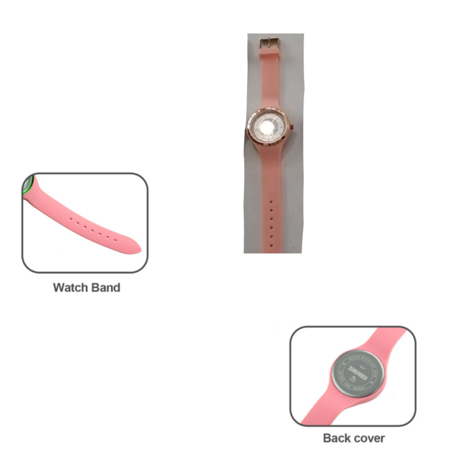 ساعت مچی عقربه ای دخترانه اسکمی مدل بند پیو کد sk01 ساعت مچی عقربه ای دخترانه اسکمی مدل بند پیو کد sk01