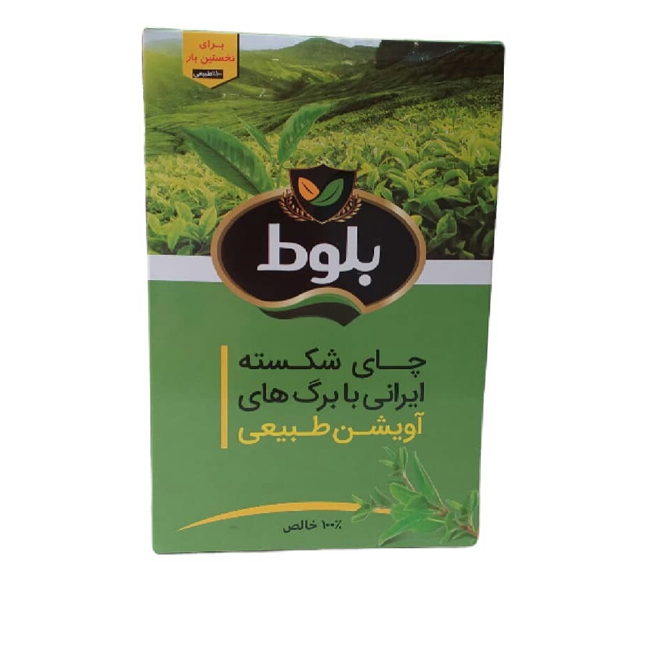 چای شکسته ایرانی بلوط با برگ آویشن طبیعی - 350 گرم