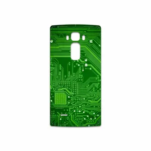 MAHOOT Green Printed Circuit Board Cover Sticker for LG G Flex 2