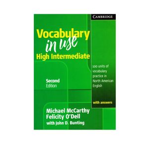 نقد و بررسی کتاب Vocabulary in use High Intermediate اثر جمعی از نویسندگان انتشارات Cambridge توسط خریداران