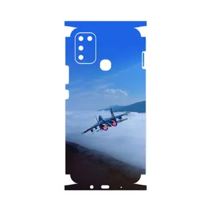 MAHOOT Fighter plane Su27-FullSkin Cover Sticker for Infinix Hot 10 Play