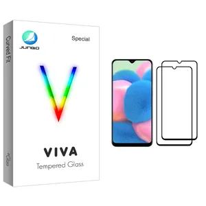 Junbo Viva Glass Screen Protector For Samsung Galaxy A30s Pack Of 2