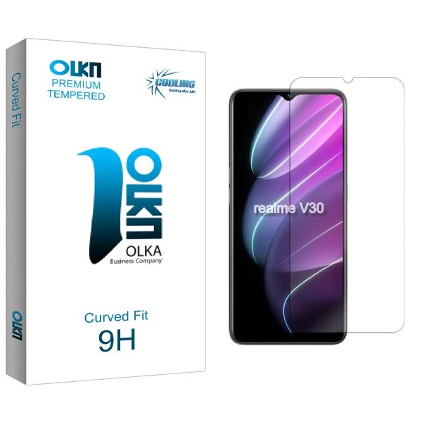 محافظ صفحه نمایش کولینگ مدل Olka مناسب برای گوشی موبایل ریلمی V30