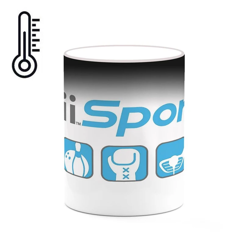 ماگ حرارتی کاکتی مدل بازی Wii Sports کد mgh31334