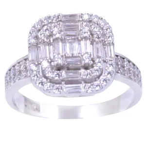 انگشتر نقره زنانه مدل GTA-253