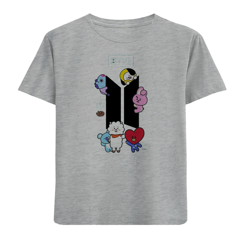 تی شرت آستین کوتاه بچگانه مدل گربه D56