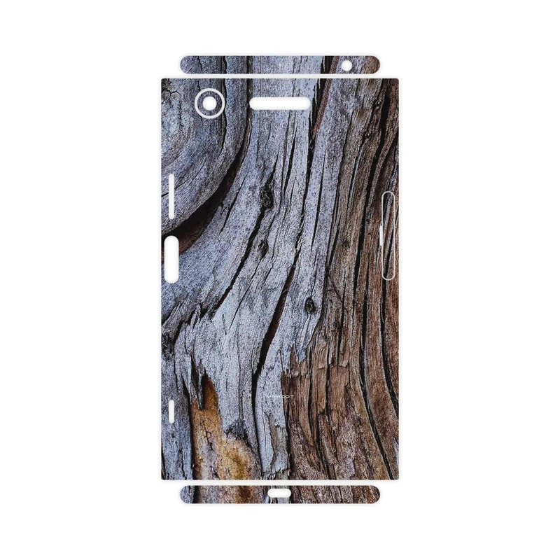 برچسب پوششی ماهوت مدل Wood Texture 7-FullSkin مناسب برای گوشی موبایل سونی Xperia XZ1