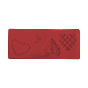 ابزار تزیین فوندانت مدل قلب