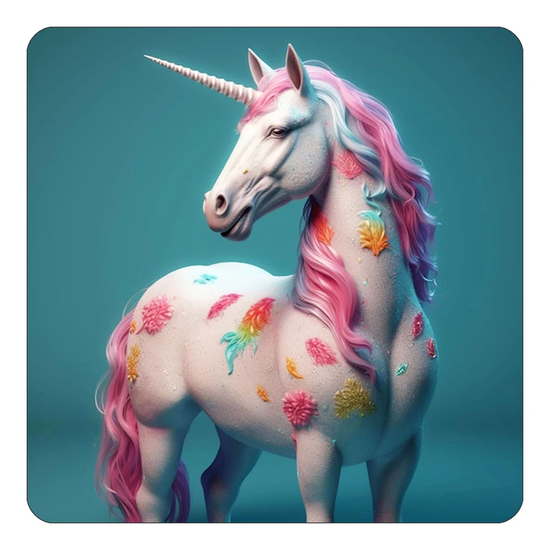 مگنت کاکتی طرح اسب تک شاخ و یونیکورن مدل mp29123