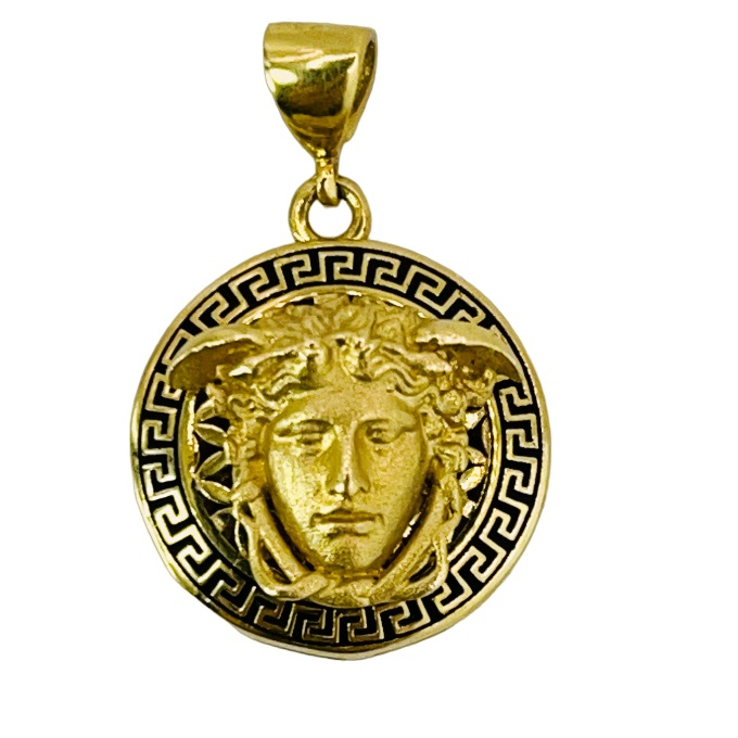 آویز گردنبند طلا 18 عیار زنانه مدل سه بعدی