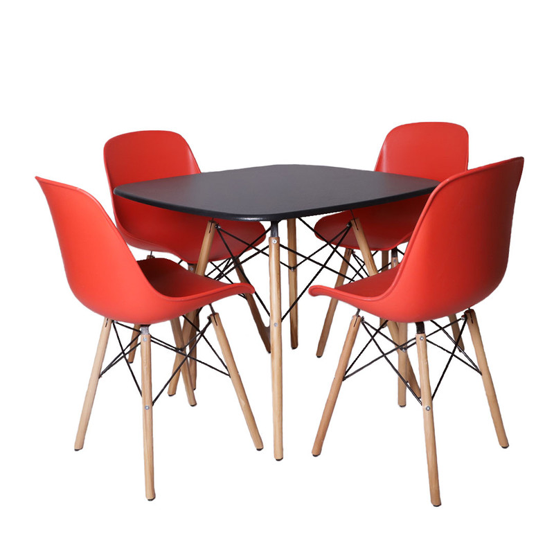 میز و صندلی ناهارخوری 4 نفره مدل مایا کد Fib01