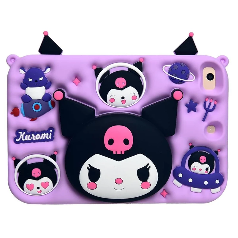 کاور طرح kuromi کد 410 مناسب برای تبلت سامسونگ Galaxy Tab A9 Plus(X216)