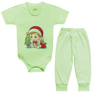 ست بادی و شلوار نوزادی کارانس مدل BSTG-3082