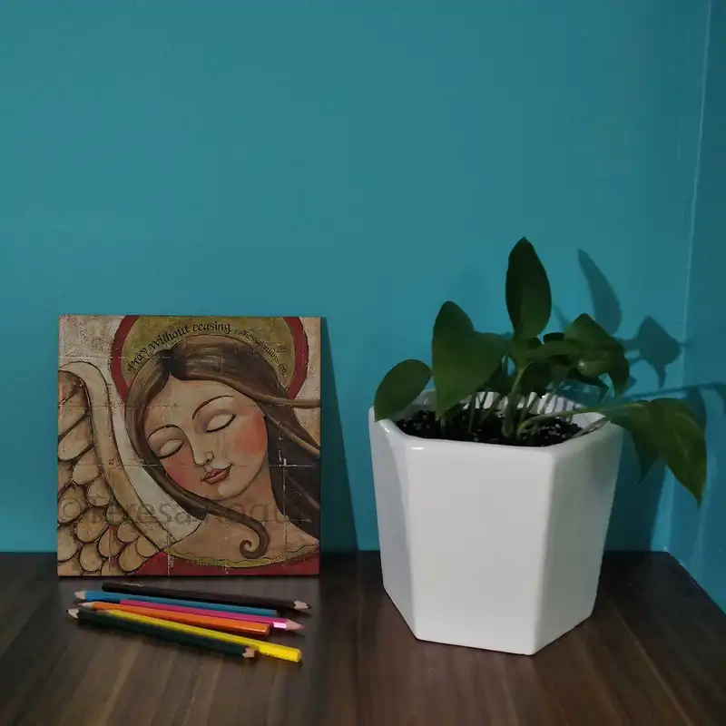 کاشی کارنیلا طرح فرشته کد wk30