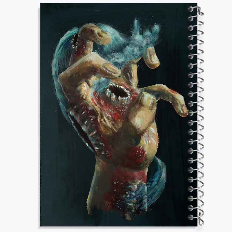 دفتر شطرنجی 50 برگ خندالو مدل بازی بایوشاک (Bioshock) کد 31343