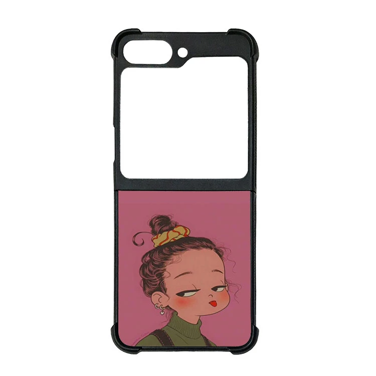 کاور قاب گارد هوم طرح دختر مناسب برای گوشی موبایل سامسونگ galaxy z flip 6