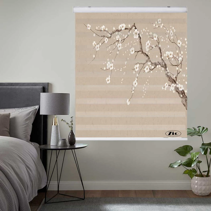 پرده زبرا زیو کد 3D1280 سایز 150x200 سانتی متر