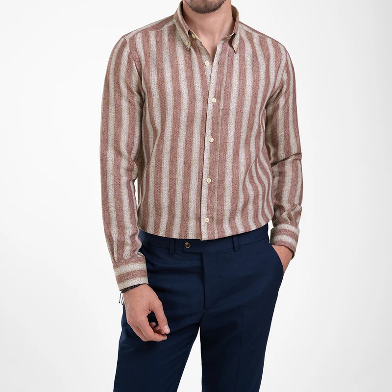 پیراهن آستین بلند مردانه ام کی مدل 1901