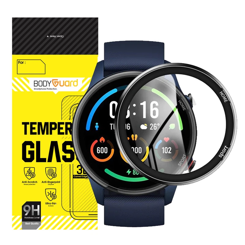 محافظ صفحه نمایش بادیگارد مدل PMMA مناسب برای ساعت هوشمند شیائومی Mi Watch Color Sports